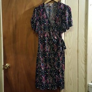 Susan Lawrence Women's Wrap Dress